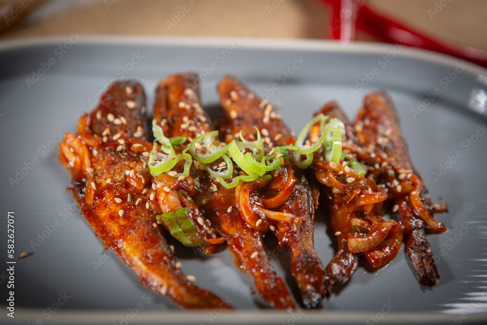 Today's dinner is braised fish and grilled fish Today's dinner is braised fish and grilled fish