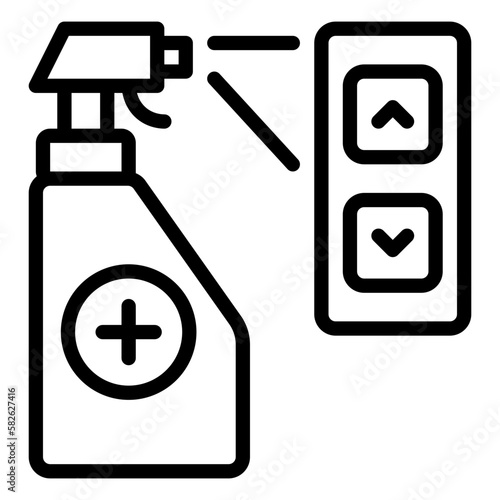 disinfectant  icon