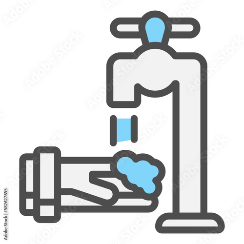 wash hands icon