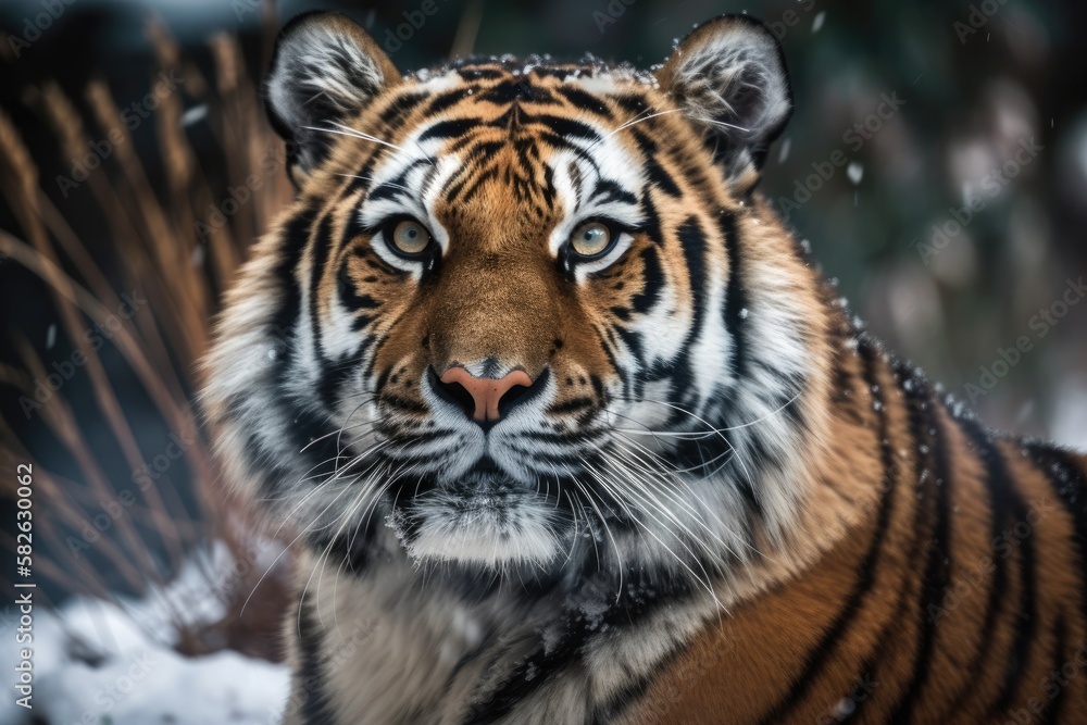 Obraz premium Tiger. Generative AI