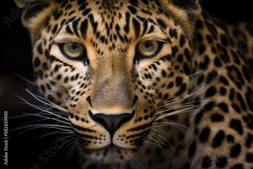 Leopard picture. Generative AI