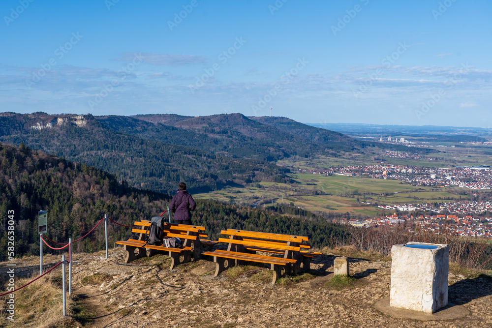 Fototapeta premium Felsenmeersteig Traufgang