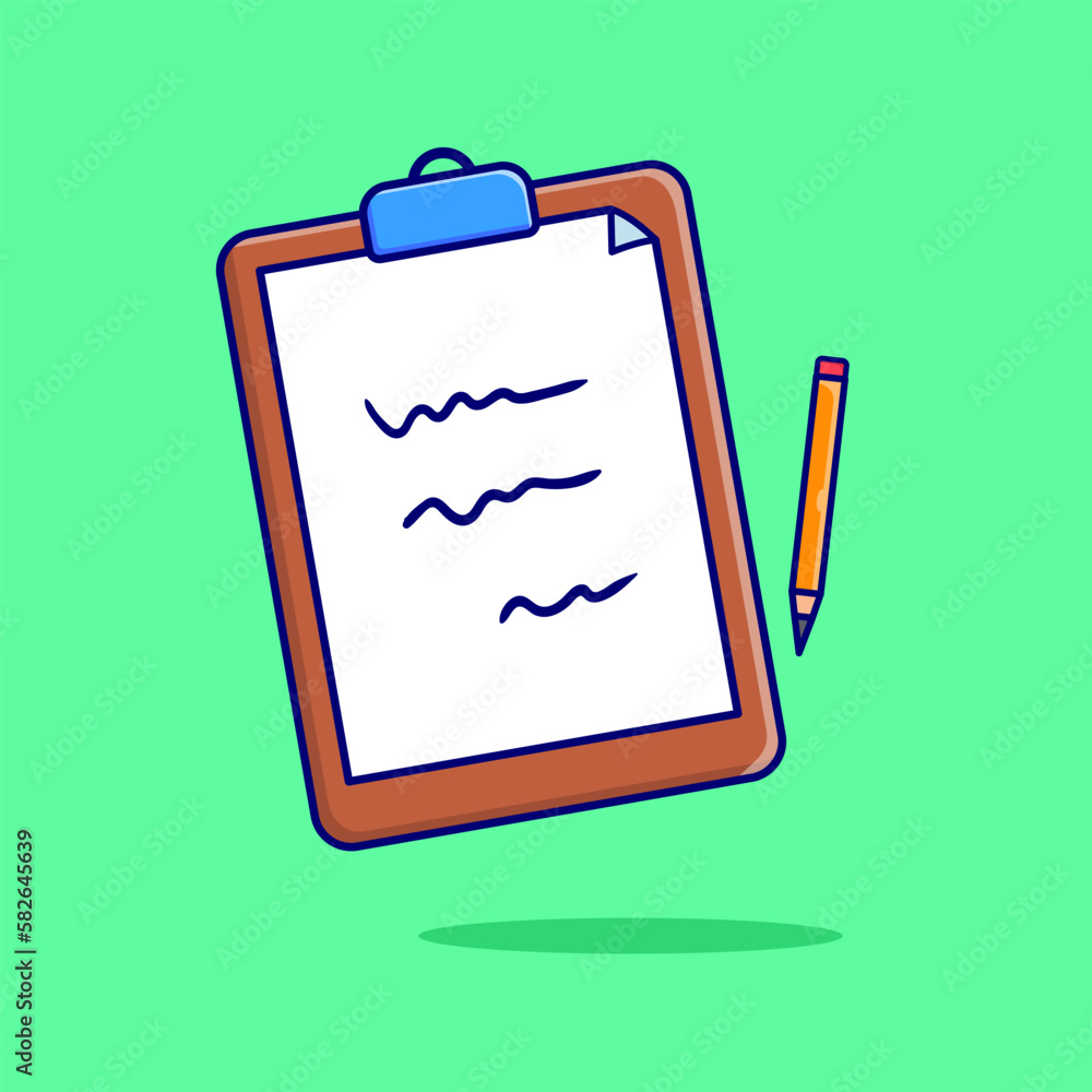 clipboard vector for working vector, illustration, flat icon clipboard vector for working vector, illustration, flat icon
