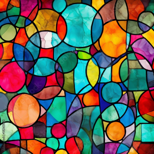 colorful glass