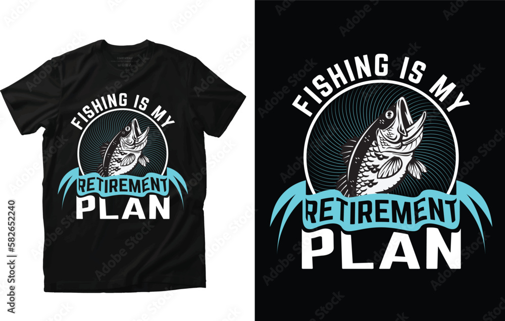 Fishing T-shirt Design Fishing T-shirt Design