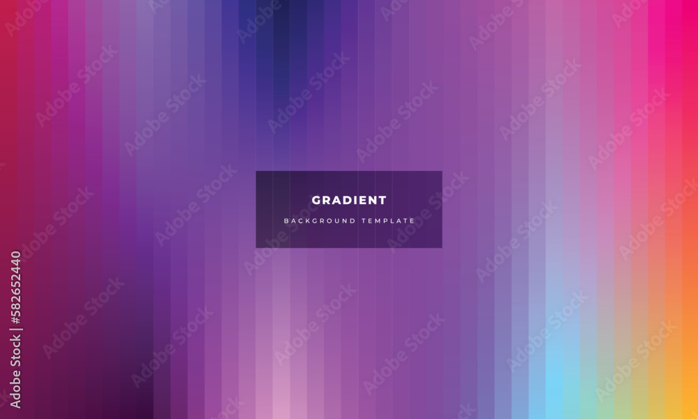 Colorful glass effect background template copy space for poster, banner, or landing page