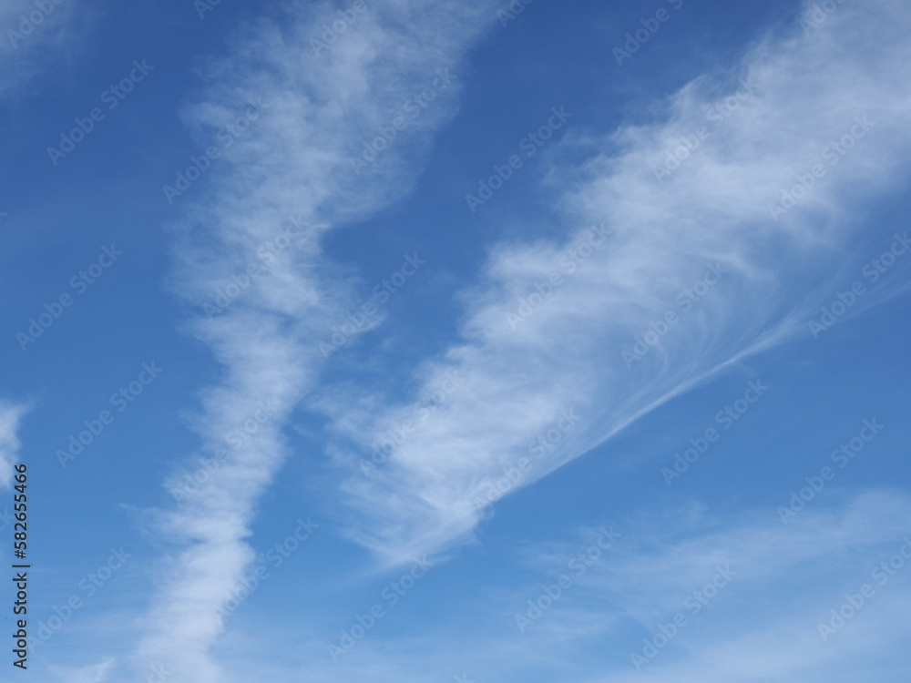 cloudy blue sky background