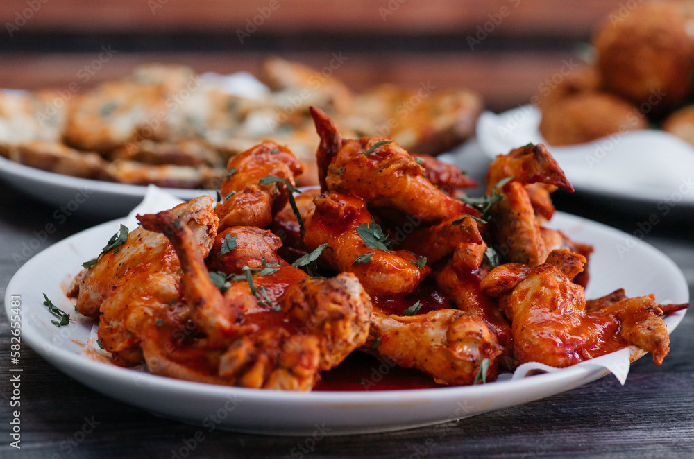 chicken wings with sauce chicken wings with sauce