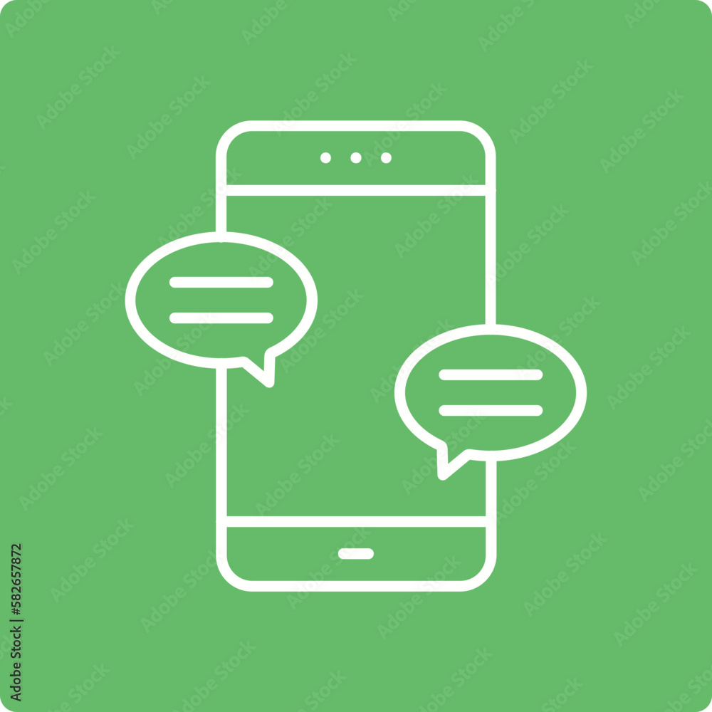 Mobile Chat Icon