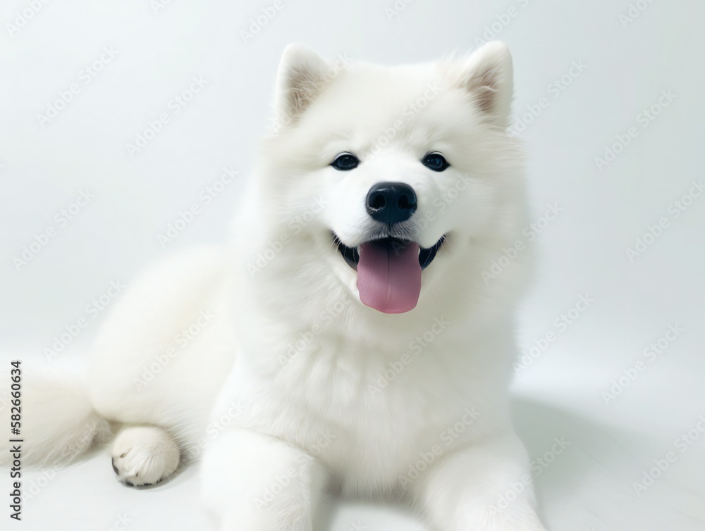 portrait of a puppy, isolated on white background portrait of a puppy, isolated on white background