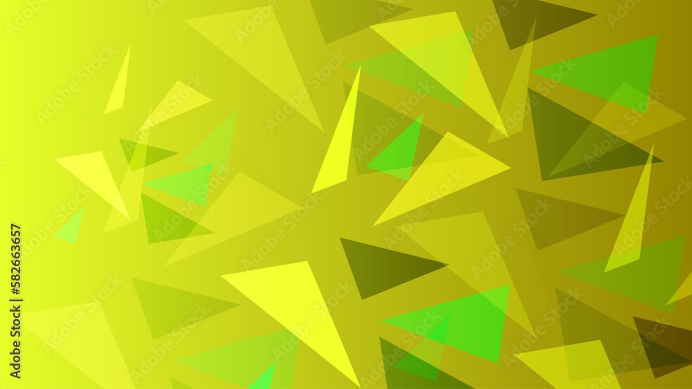 Triangular abstract background with yellow gradient color Triangular abstract background with yellow gradient color