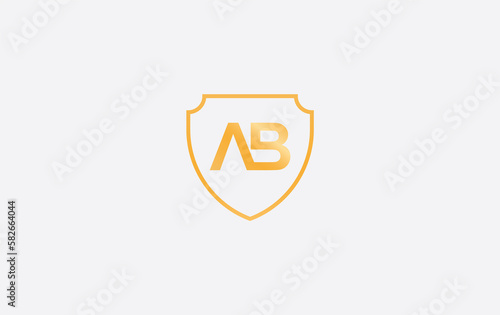 Free Download Shield protection symbol and royal luxury shield monogram. shield protection logo  - GFXLoad