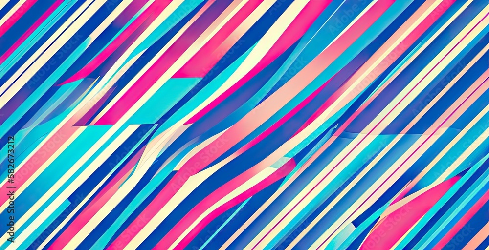 Colorful Background Lines, Abstract Style Colorful Background Lines, Abstract Style