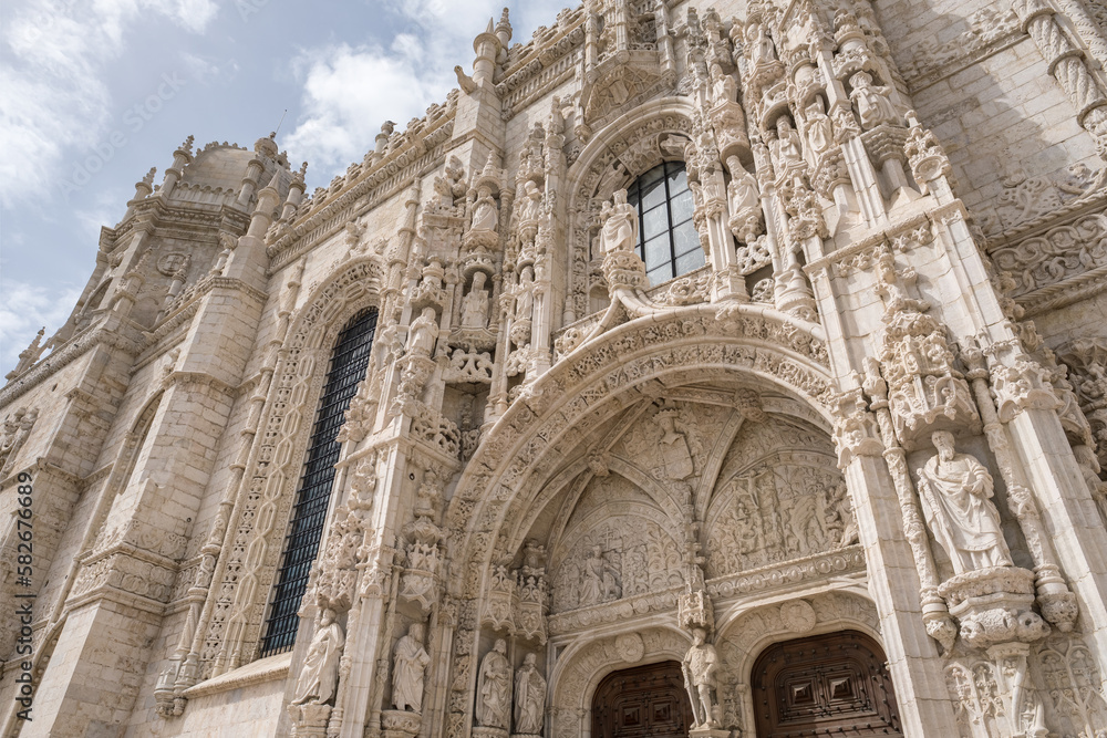 Jeronimos Monastery in Lisbon, Portugal