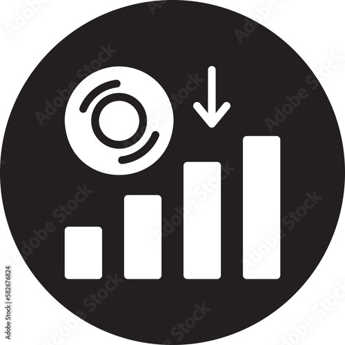 losses glyph icon