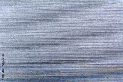 metal texture of the cut
