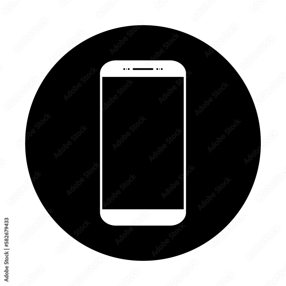 Mobile telephone symbol, smartphone icon button, chat web internet communication vector illustration Mobile telephone symbol, smartphone icon button, chat web internet communication vector illustration