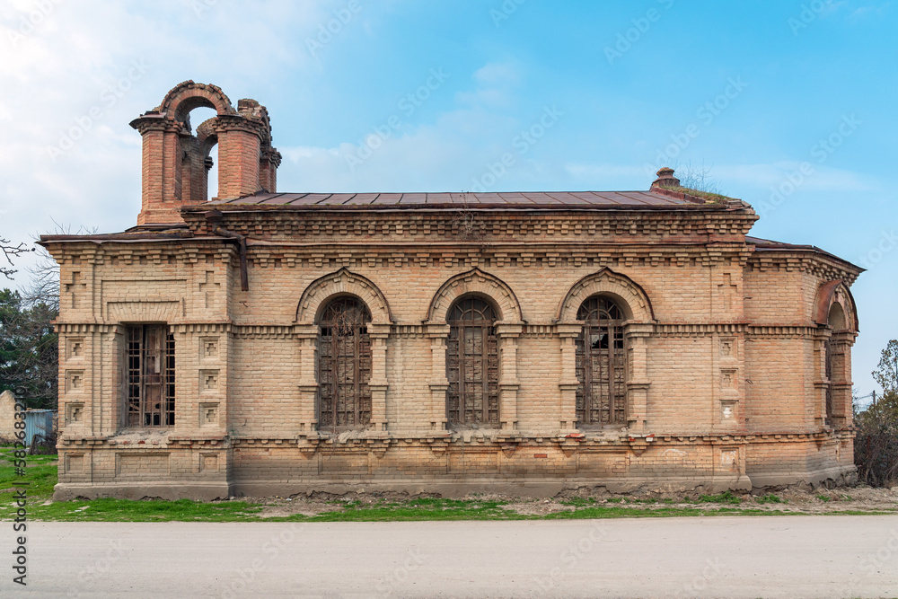 Old church of the Intercession of the Holy Mother of God built in 1897, northern Azerbaijan