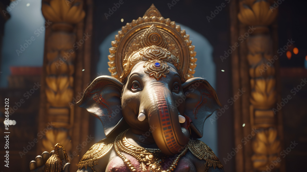 Hindu God Ganesha - Remover of obstacles