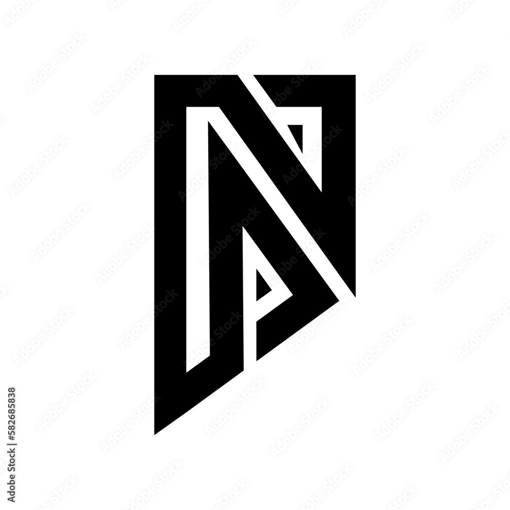 Obraz premium letter N professional logo