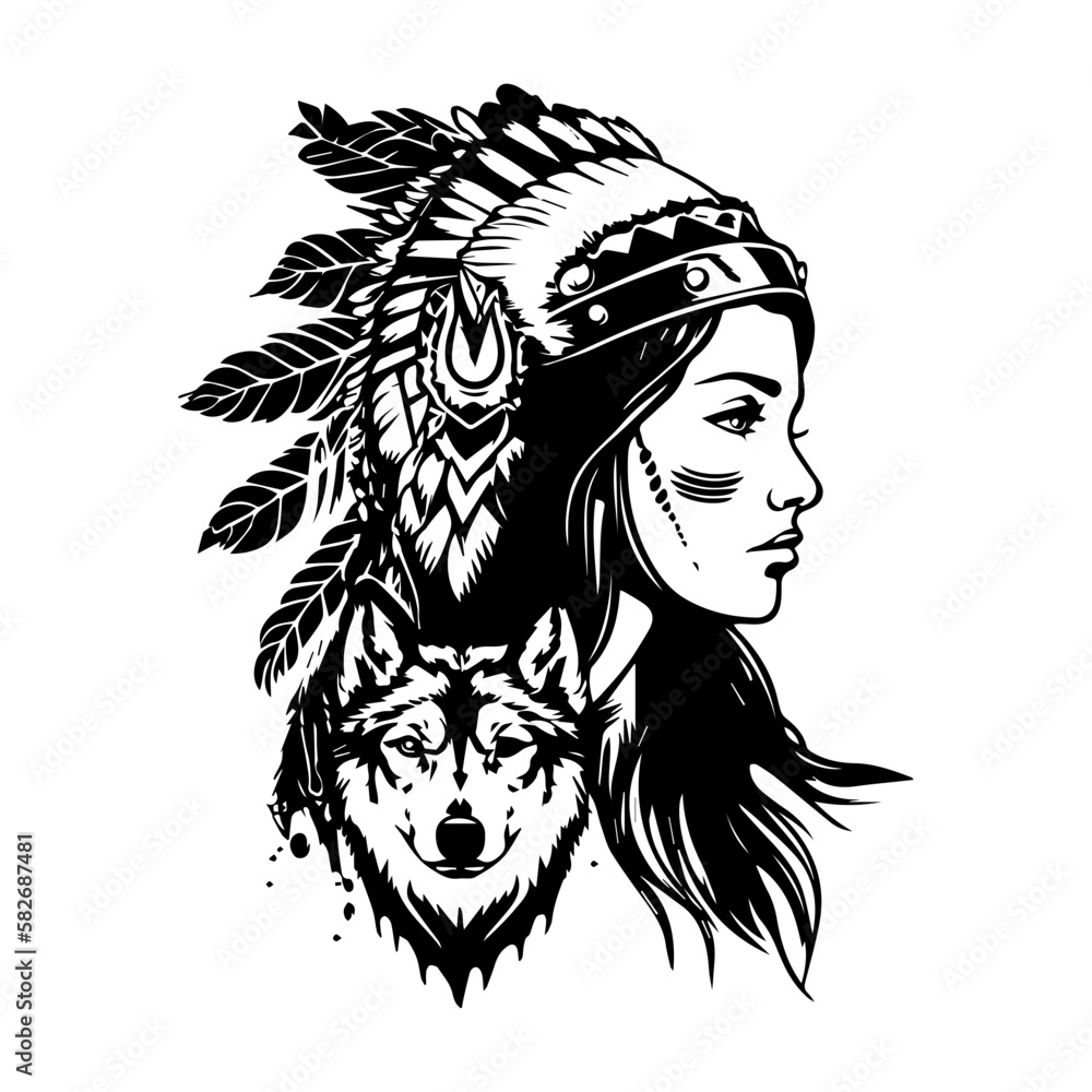 vektorov-grafika-a-stunning-hand-drawn-illustration-of-a-beautiful