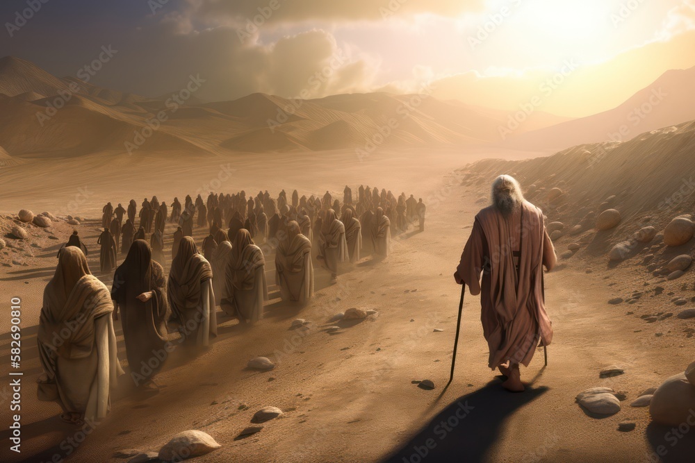Moses And The Israelites moses-and-the-israelites