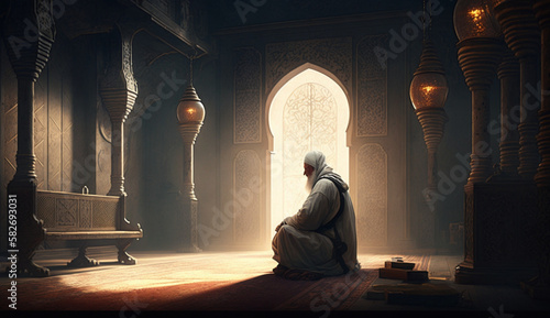 meditation of an old man