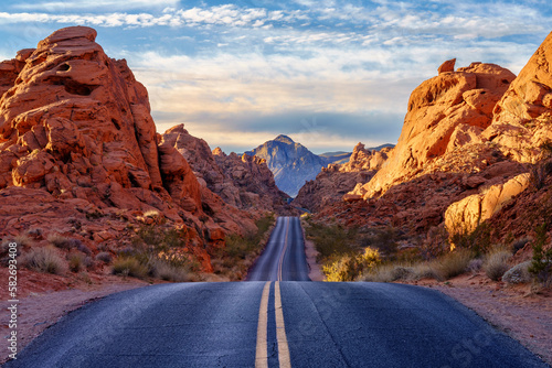 Photographie Valley of Fire State Park,.Las Vegas,Nevada,.North America,USA