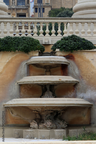 Fuente del museo de Montjuic