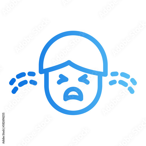 hysterical gradient icon