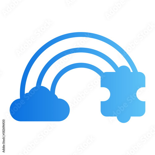autism gradient icon