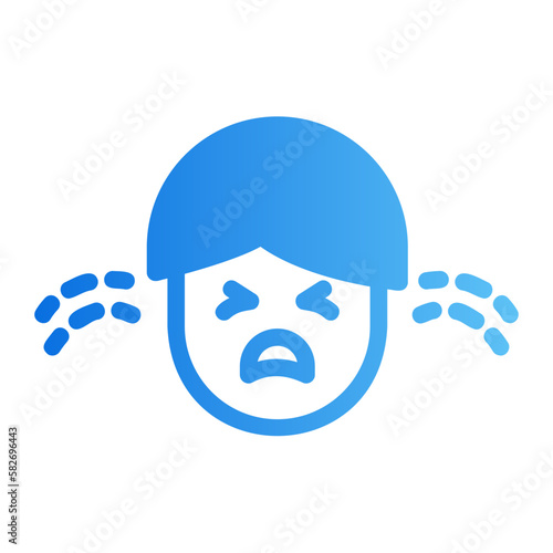hysterical gradient icon