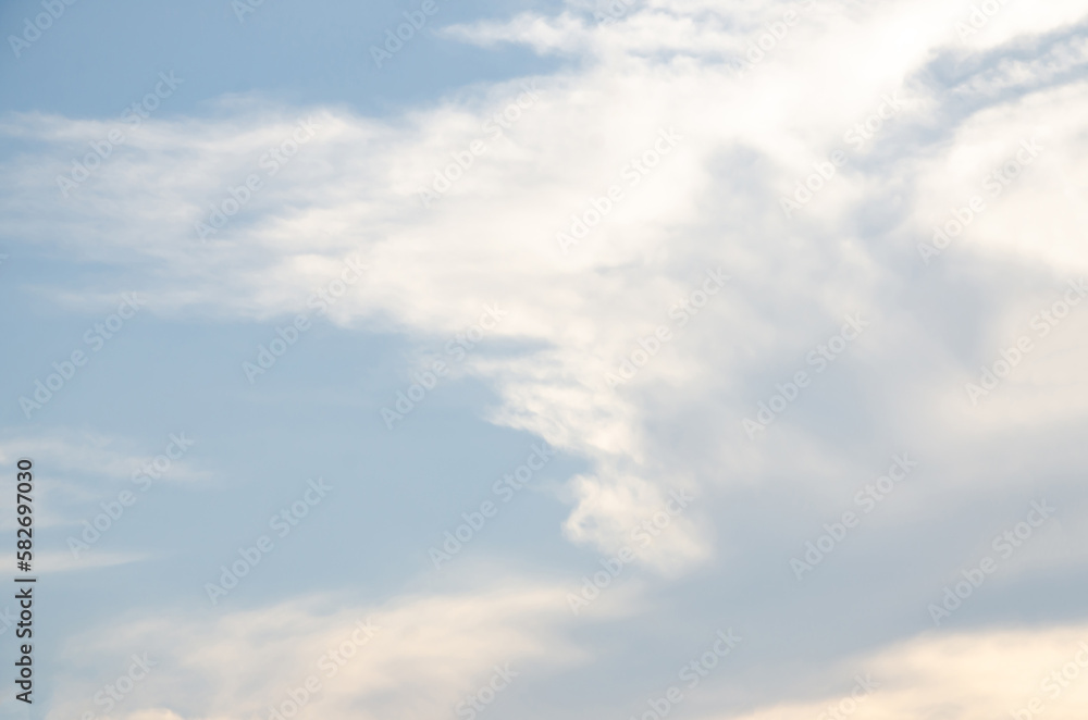 In the evening there is a beautiful sky In the evening there is a beautiful sky
