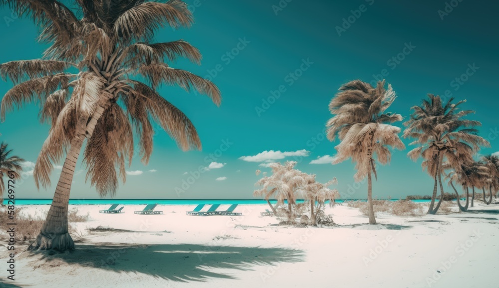 Tropical beach view Tropical beach view