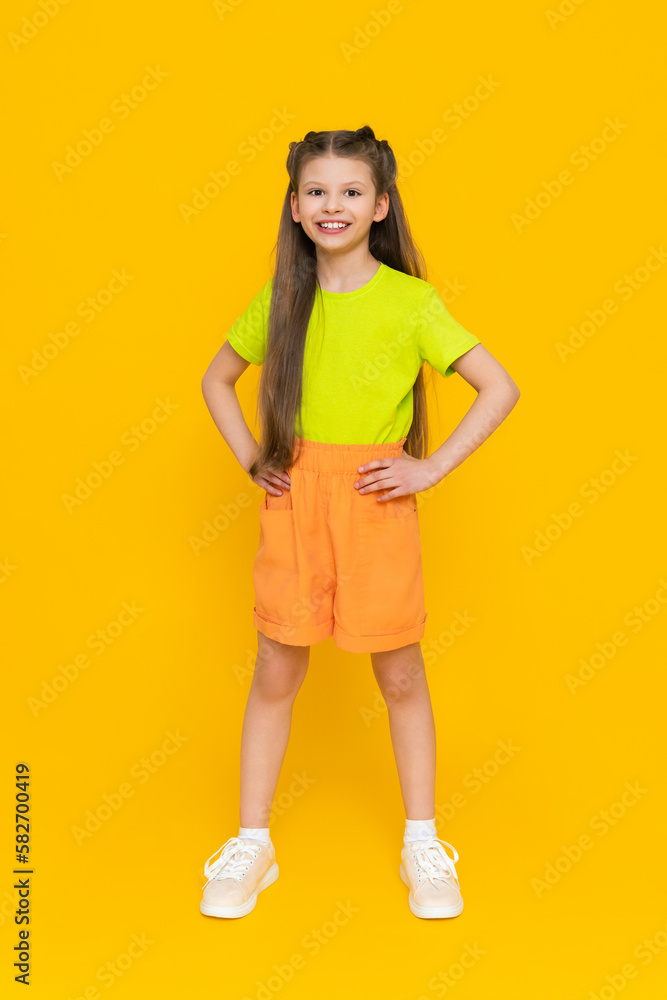 Kids Girls' Children's Day T-shirt & Shorts
