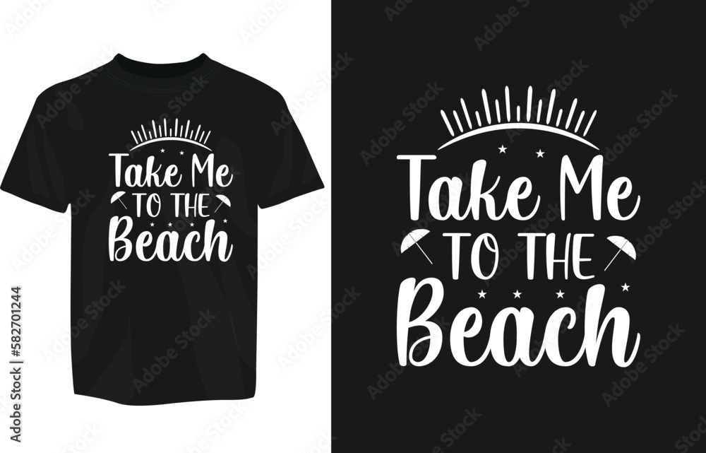 Summer beach typography design for tshirt, mug, stickers etc. Beach typography tshirt design design Summer beach typography design for tshirt, mug, stickers etc. Beach typography tshirt design design