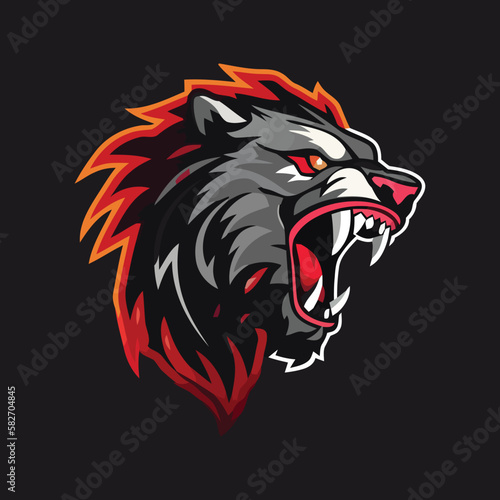 Wallpaper Mural beast logo vector Torontodigital.ca