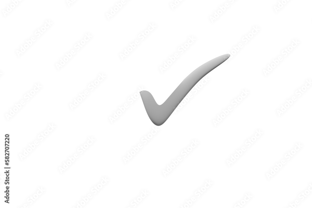 Yes, ok, mark, check, tick, icon, confirms, background, 3D, illustration, white. Yes, ok, mark, check, tick, icon, confirms, background, 3D, illustration, white.