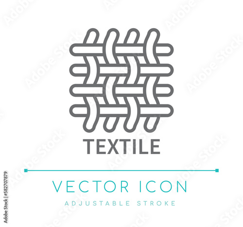 Textile Line Icon