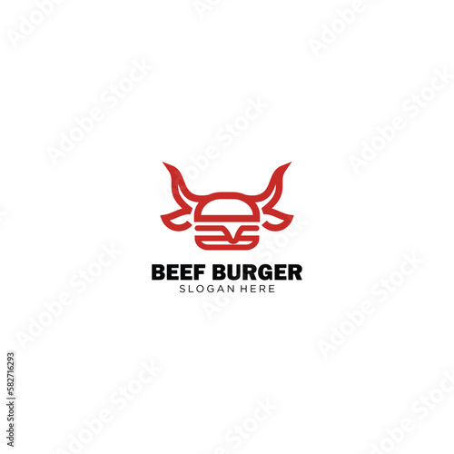 Beef with burger logo