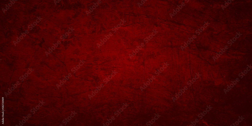 Abstract Watercolor red grunge background painting. Beautiful stylist modern red texture background with smoke. Red grunge old paper texture. Rich red background texture, marbled stone or rock texture