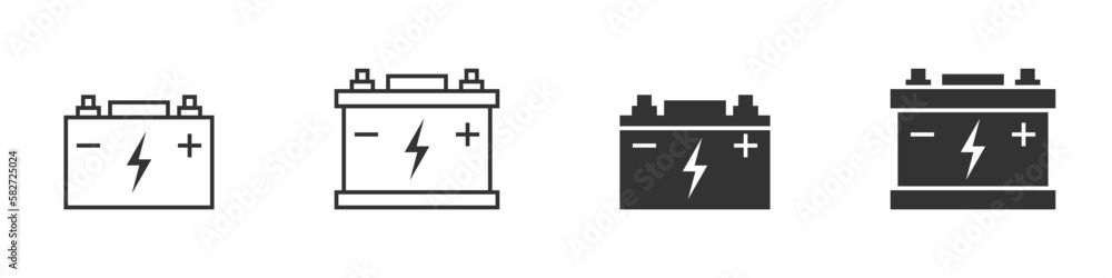 Сar battery icon. Vector illustration. Сar battery icon. Vector illustration.