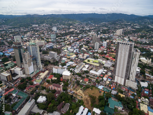 Cebu City Cityscape with Skyscraper and Local Architecture. Province of the Philippines located in the Central Visayas © Mindaugas Dulinskas
