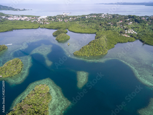 Koror Island in Palau. Archipelago  part of Micronesia Region