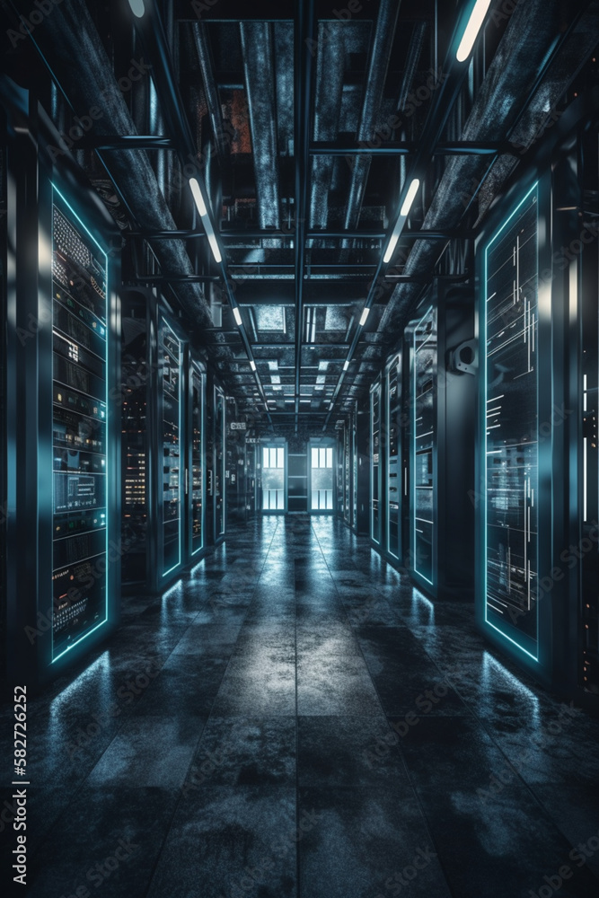 Data center servidor informação dados inteligência tecnologia central processamento nuvem segurança computação business inteligence big data IA Generativa Data center servidor informação dados inteligência tecnologia central processamento nuvem segurança computação business inteligence big data IA Generativa