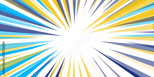 Ray retro background multi colored rays stylish illustration.