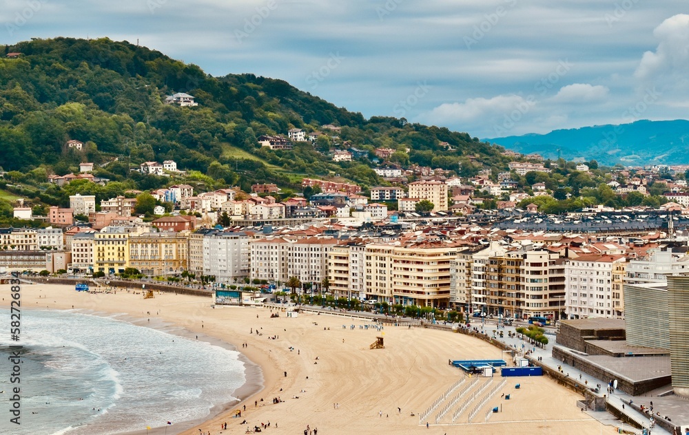 Obraz premium View of the San Sebastian