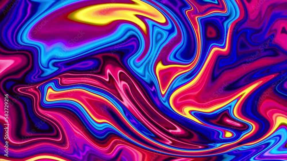 4K Video. Colorful abstract liquid, fluid art. Very nice abstract colorful design swirl acrylic background video. Red blue orange and yellow color. Gradient loop animation. 4K Video. Colorful abstract liquid, fluid art. Very nice abstract colorful design swirl acrylic background video. Red blue orange and yellow color. Gradient loop animation.