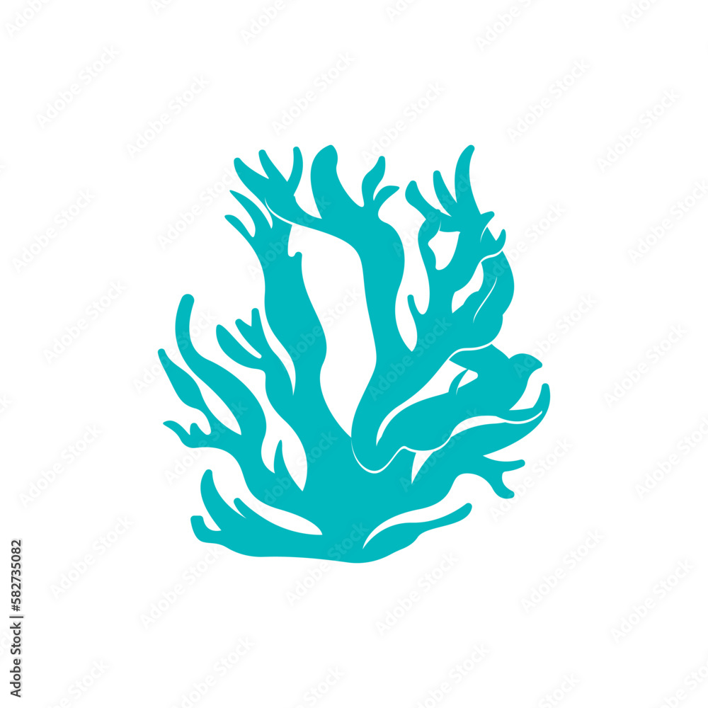 Corals icon logo design symbol illustration Corals icon logo design symbol illustration