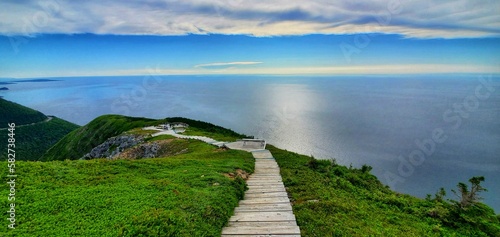 Skyline trail Cape Breton, Nova Scotia Fototapet